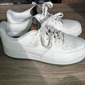 Air Force 1 white/olive green